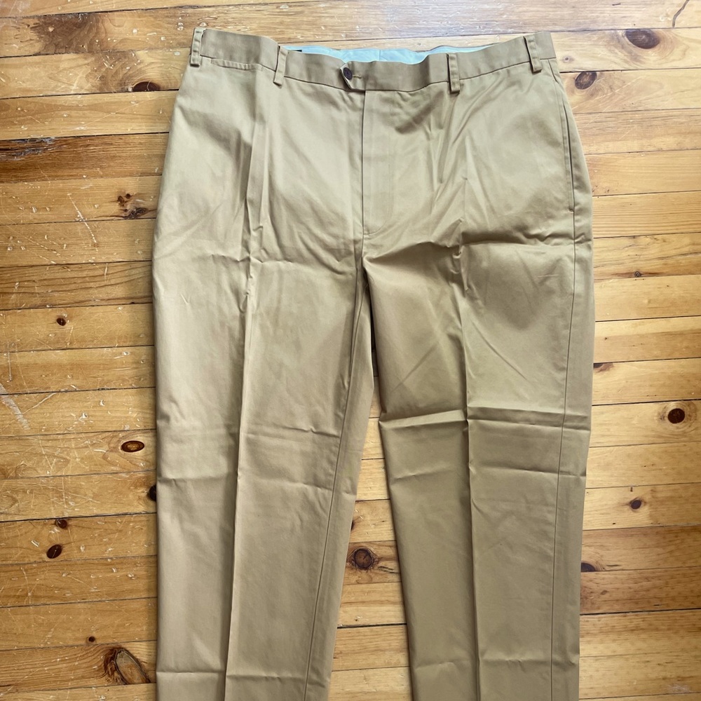 Orvis Tan Dress Pants size 42 x 34